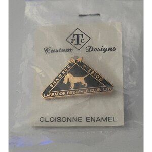 Shawnee Mission Labrador Retriever Club Cloisonne Enamel Pin By PTC Custom Desig